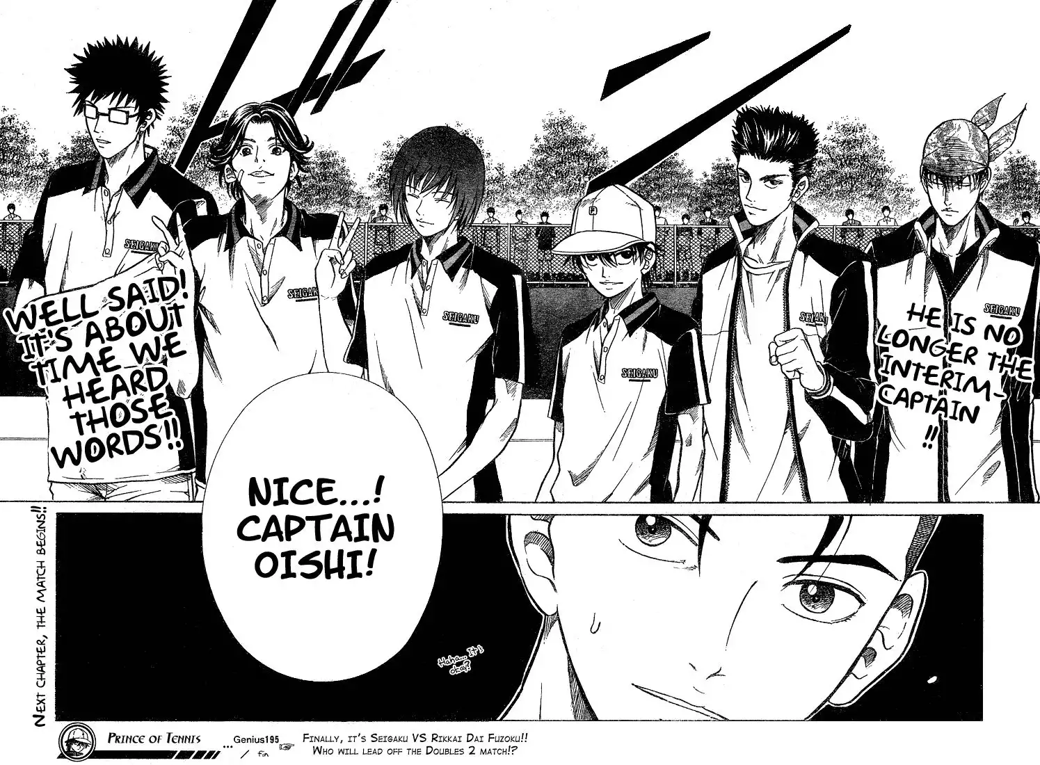 Prince of Tennis Chapter 195 15